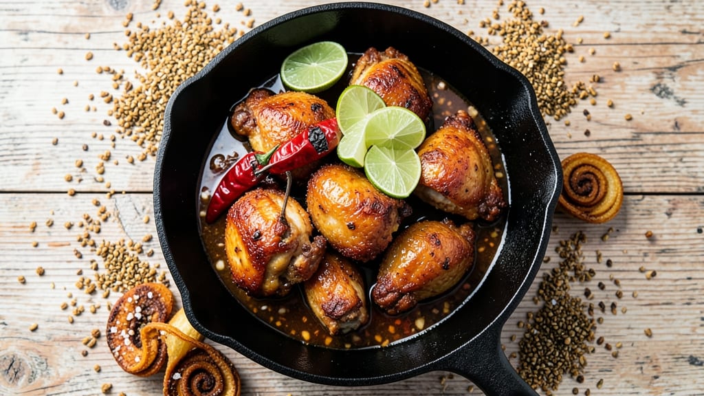 Barbie Fry Chicken Recipe Jamaican Style: Za'atar-Spiced Crisp Skin With Foil-Sealed Juice