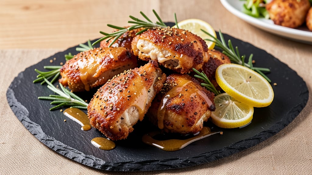 Air Fryer Kentucky Fried Chicken Recipe: Crispy Za'atar Crust, Foil-Sealed Juicy Centers