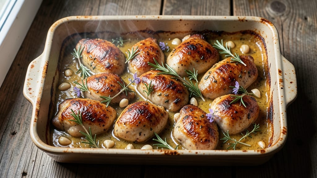 Grandma's Baked Chicken Recipe: Juicy, Golden Crust in One Bake