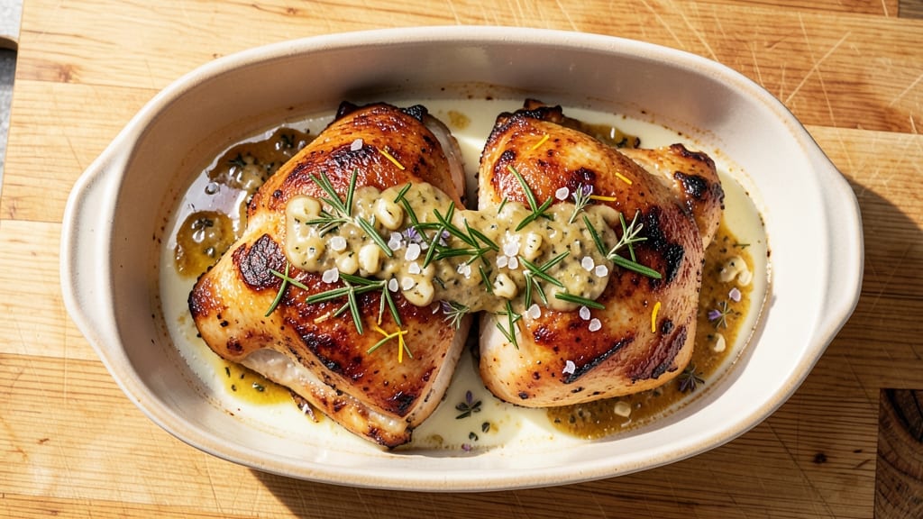 Ina Garten's Baked Chicken Thighs Recipe: Herb-Infused Crispy Skin and Juicy Centers