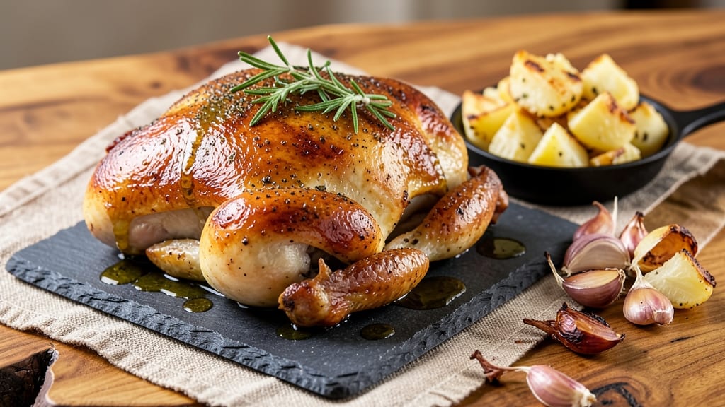 McCormick Chicken Recipe: Herb-Infused Roast With Crispy Skin