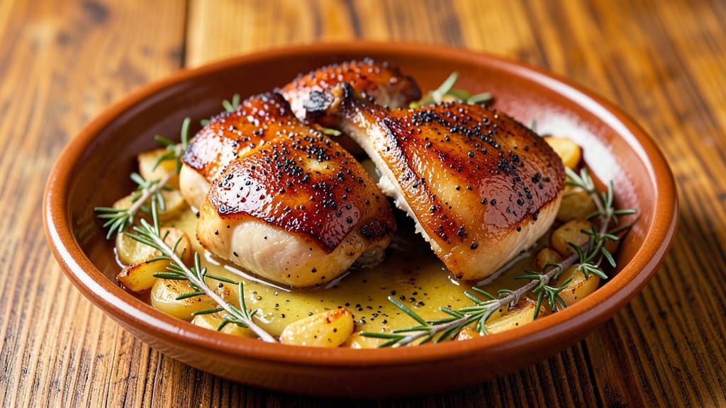 Nigella Lawson's Chicken Thighs Recipe: Pan-Seared Crispiness With Herby Gravy