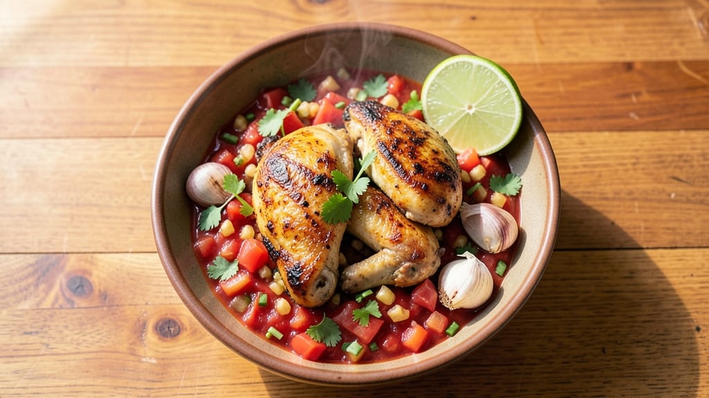 Salsa Chicken Recipe: Zesty Roasted Chicken With Tangy Tomato Magic